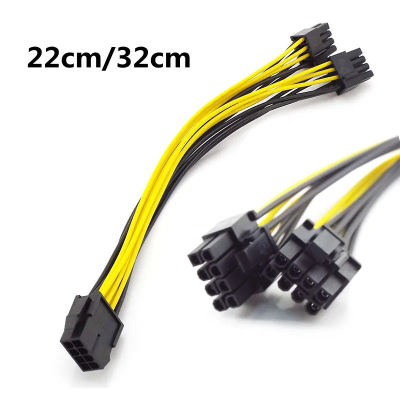

1/5 шт., видеокарта PCI-E PCIE 8p с двумя портами