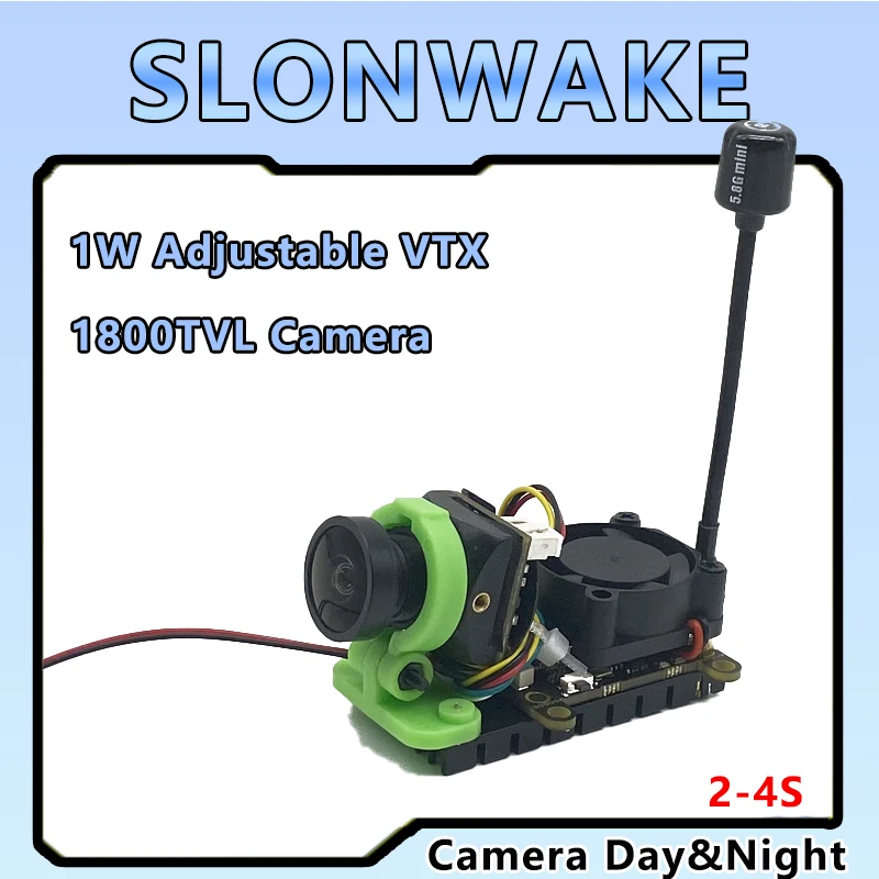 Беспроводной передатчик FPV 5 8G 1 Вт 1800 мВт пусковая установка VTX с Sony 1/3 дюйма CMOS