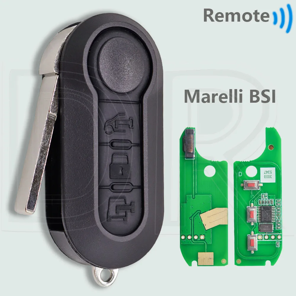 

DR ID46 PCF7946 433 МГц Автомобильный дистанционный ключ для Fiat Delphi 500 Panda Punto Bravo Marelli 500L Ducato Peugeot Boxer Citroen Jumper VAN