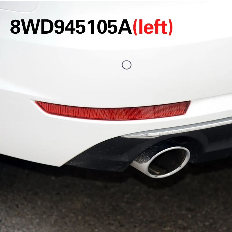 

8WD945105A 8WD945106A для Audi A4 B9 2017-2019 фары заднего бампера, стоп-сигналы, отражающие огни, сигнальные огни, поддельные огни