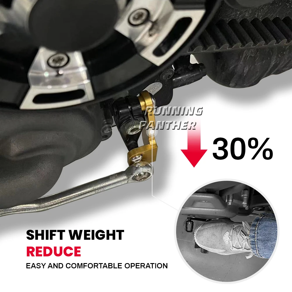 Новая алюминиевая опора с ЧПУ для мотоцикла помощь при переключении передач