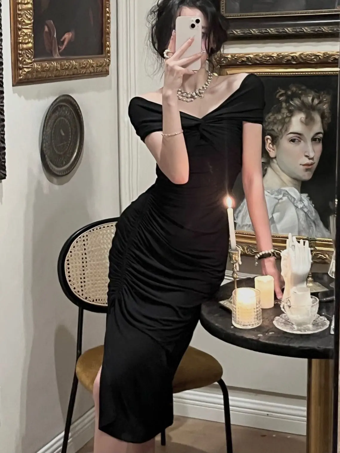 Летнее элегантное платье с открытыми плечами миди для женщин пикантные Выходные