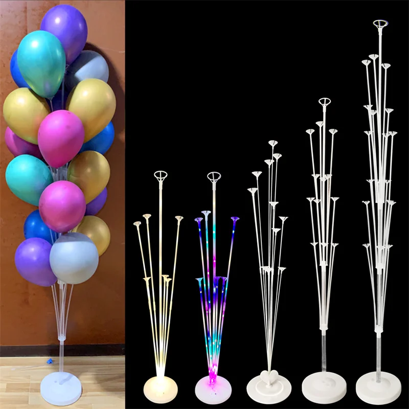 

1/2 Set Balloons Stand Balloon Column Holder Kids Baby Shower Birthday Party Wedding Decoration Supplies Eid Ballons Accessories