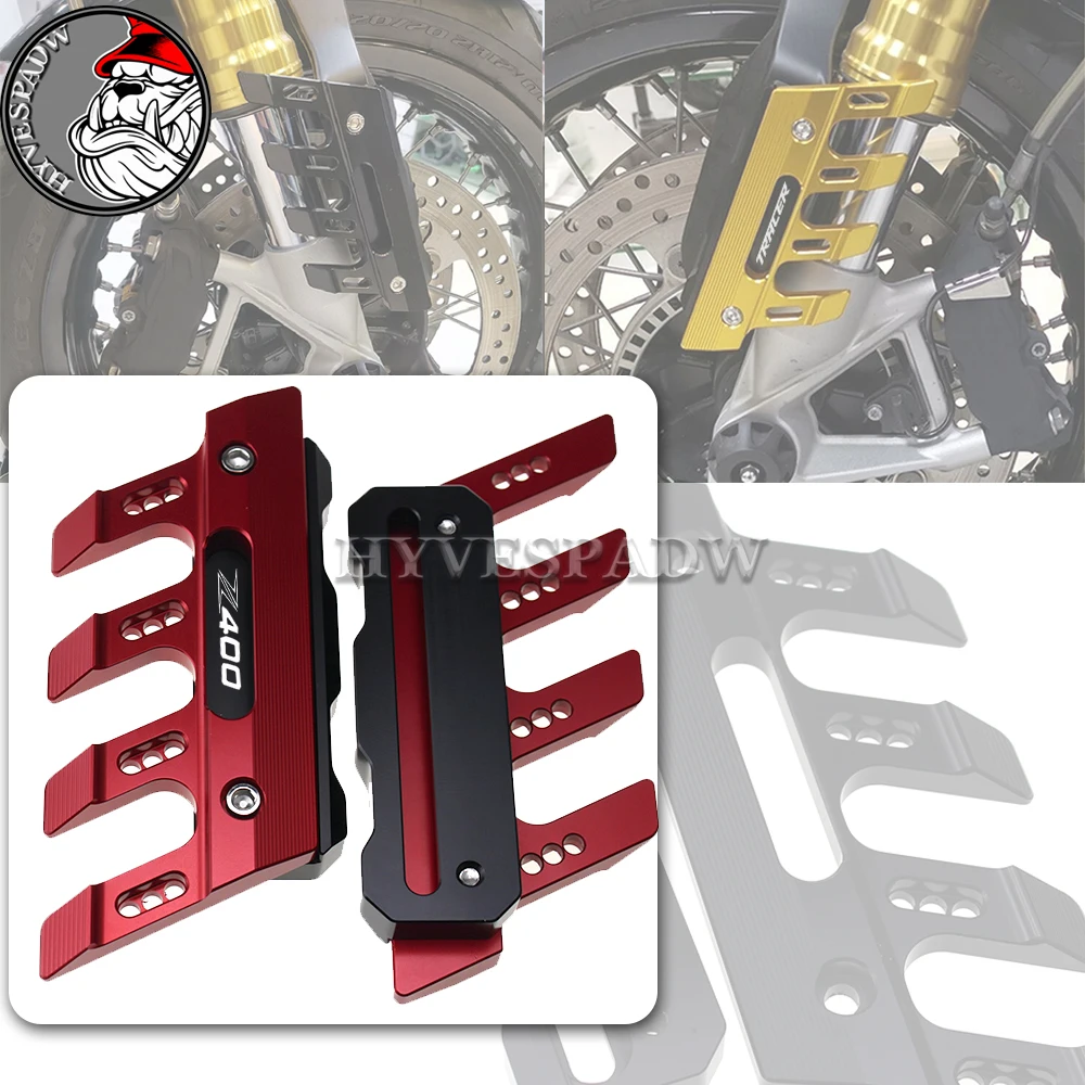 

For Kawasaki Z400 Z 400 Motorcycle CNC Accessories Mudguard Side Protection Block Front Fender Anti-Fall Slider