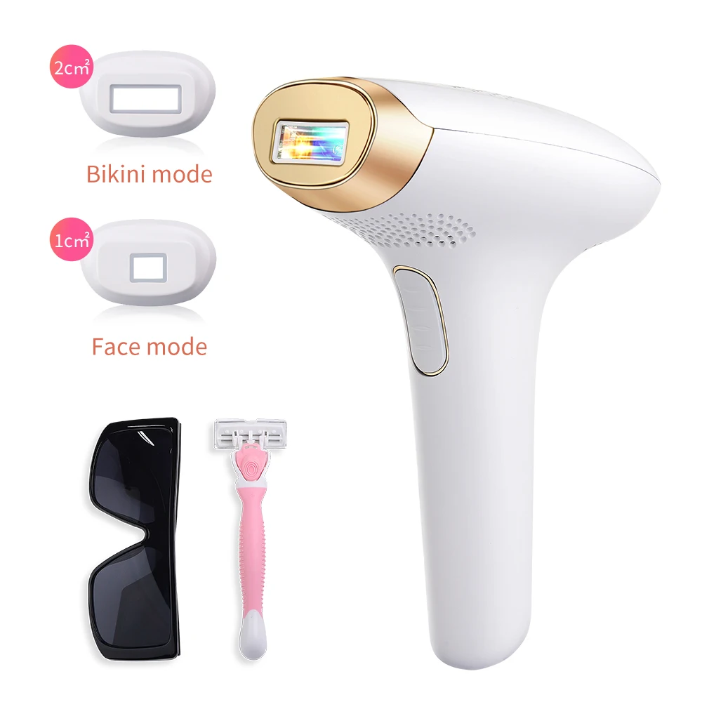 

IBORRIA BR2020 999999 Flashes Epilator Permanent Home Ice Cold Laser Ipl Hair Removal Device For Men