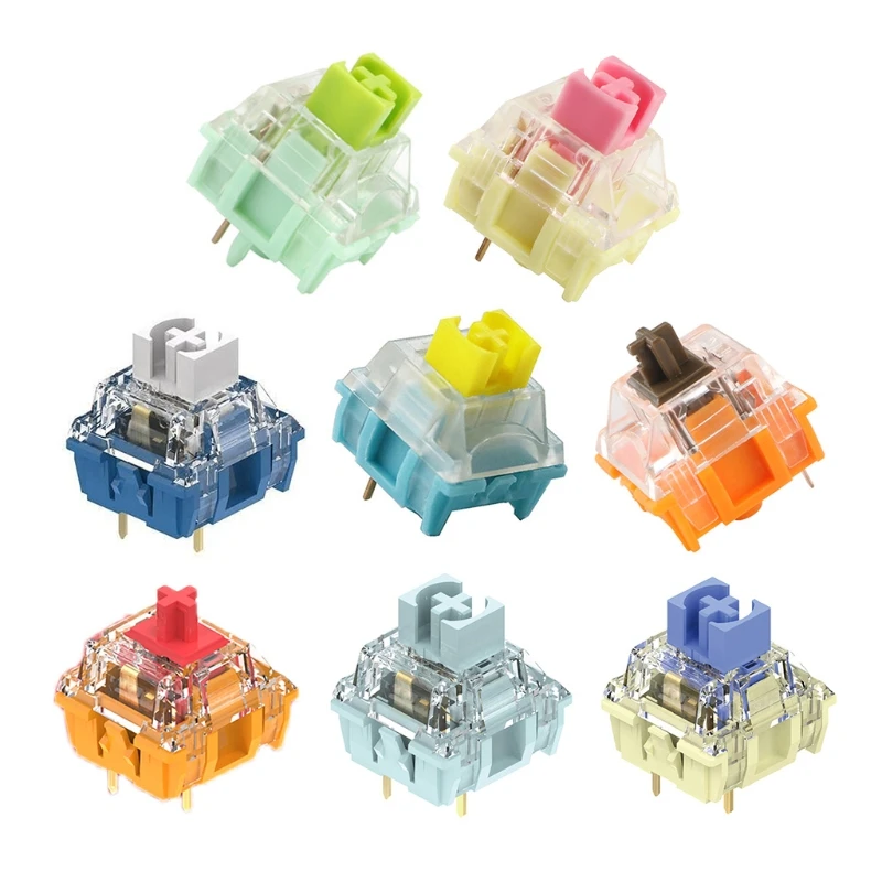 

10Pieces Of TTC 3-pin Mechanical Keyboard Linear Switch 100 Million Clicks Life Speed Keyboard And Mouse Accessories