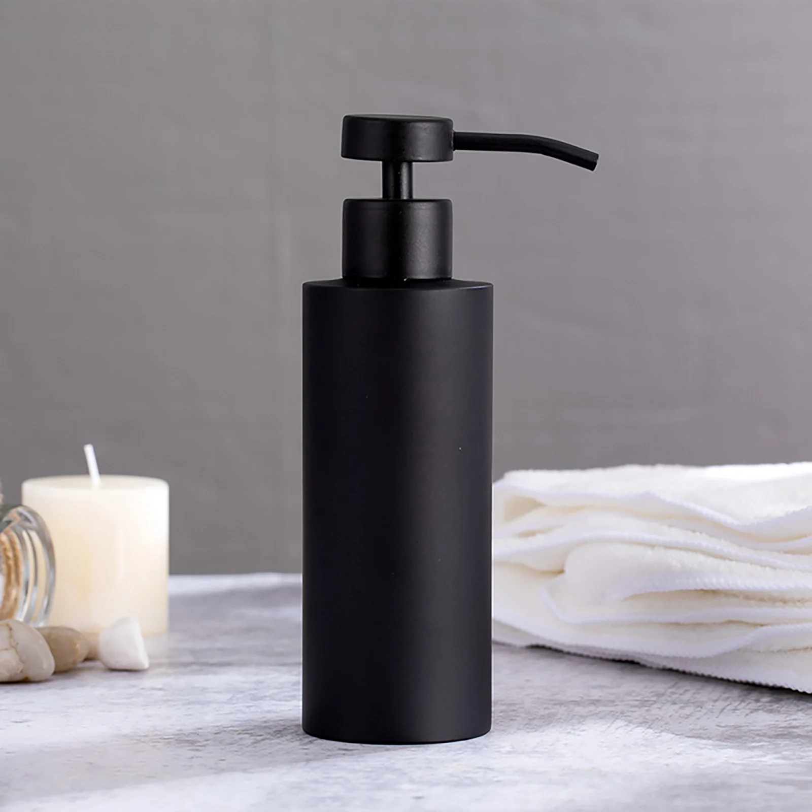 

300ml Stainless Steel Simple And Modern Appearance Soap Dispenser Bathroom Hand Soap Dispenser Pump Soap Dispenser