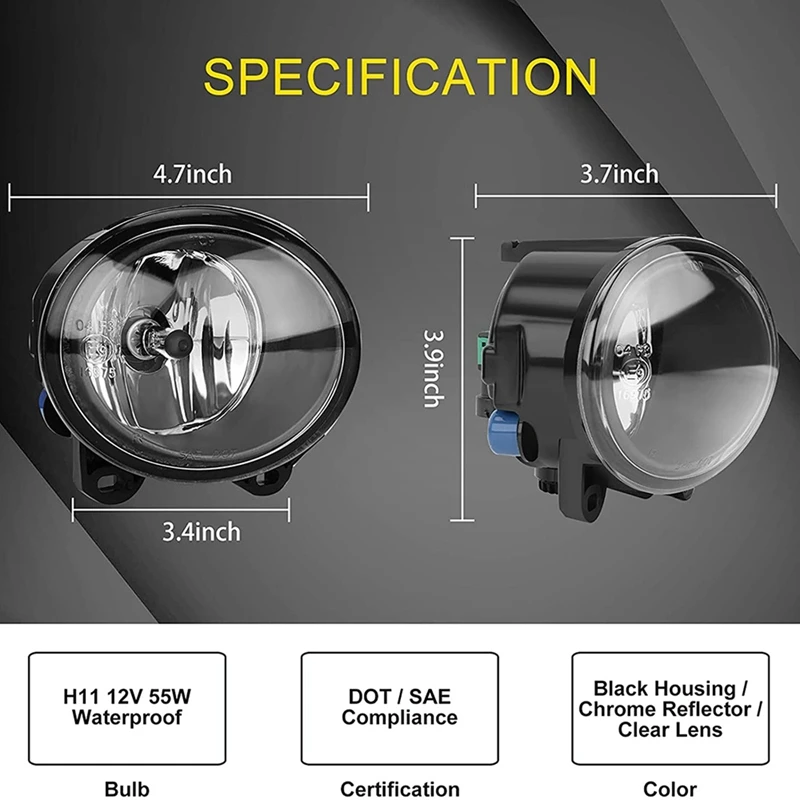 Фара дальнего света переднего бампера Противотуманная фара 63177839865 63177839866 Для BMW-2 3