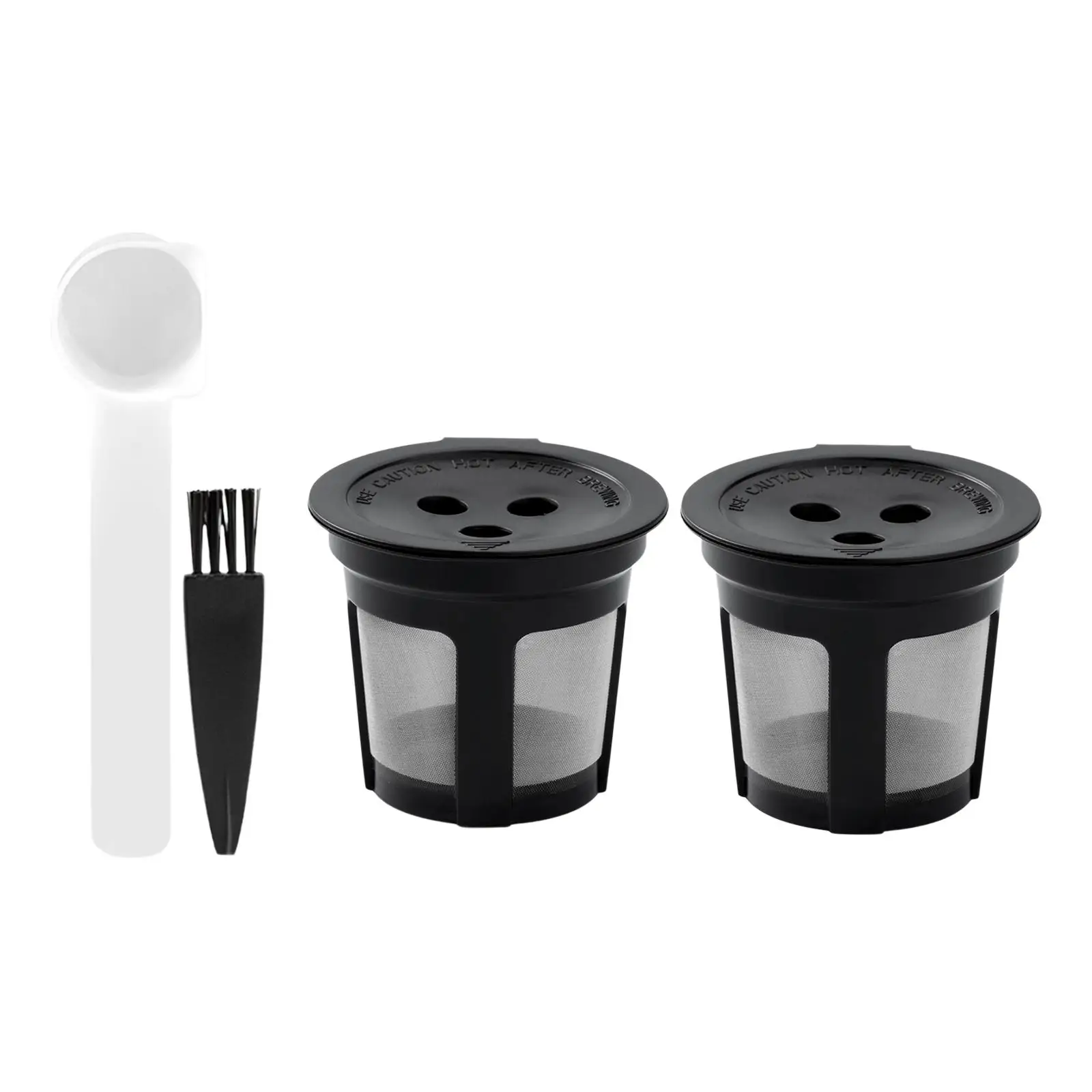 

Фильтры для кофе с крышкой, сетка из нержавеющей стали для аксессуаров Cfp301, 2 шт.