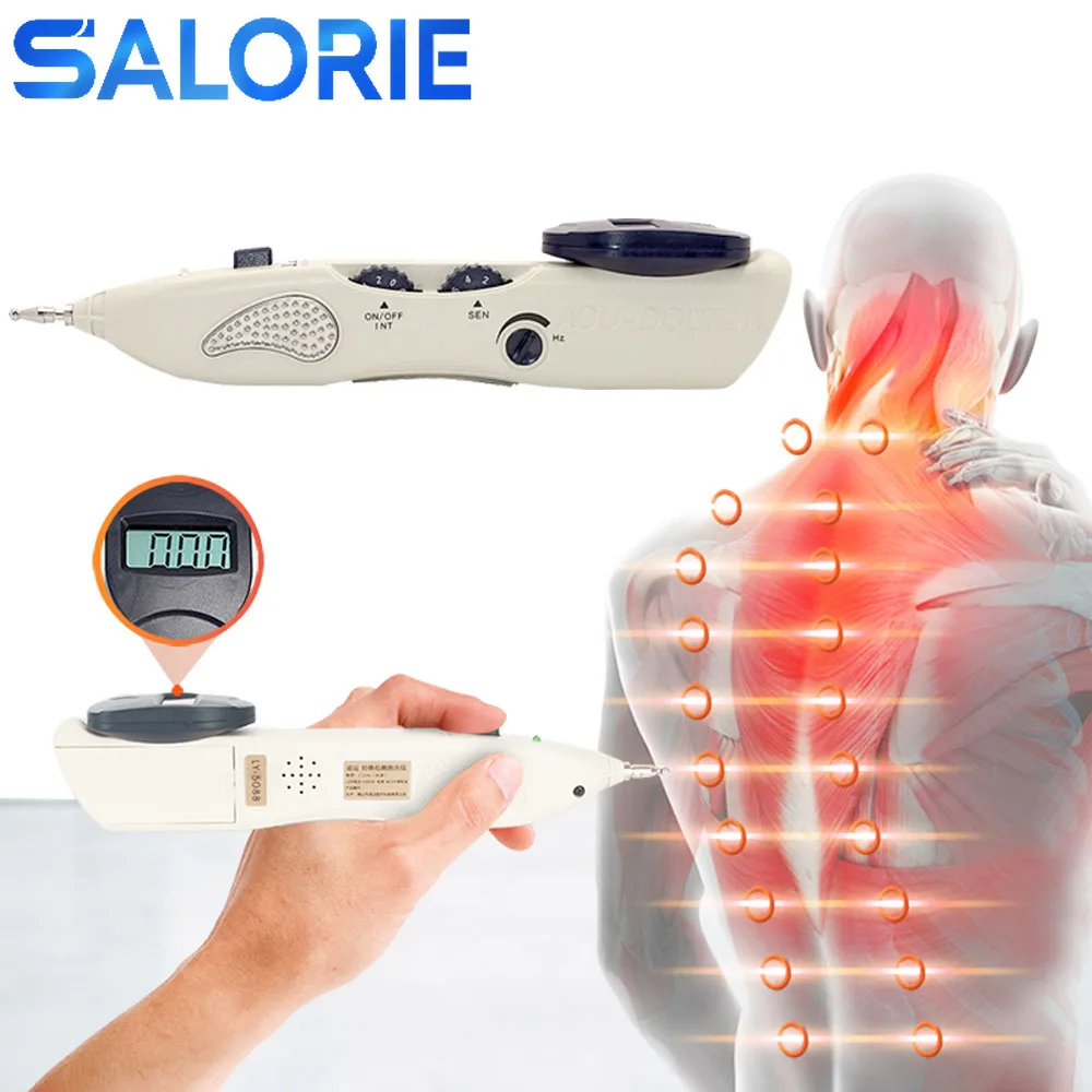 

Smart Meridian Massager Electronic Acupuncture Pen Pulse Neck Back Hand Body Relax Physiotherapy Massage Pain Relief Health Care