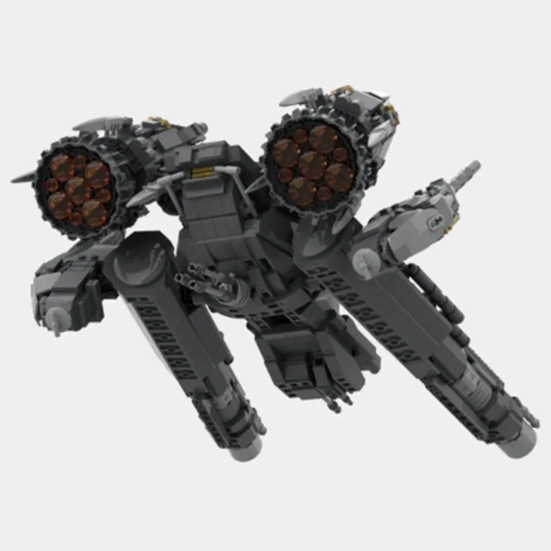 Космическая военная модель Moc строительные кирпичи орбитальное штурмовое оружие