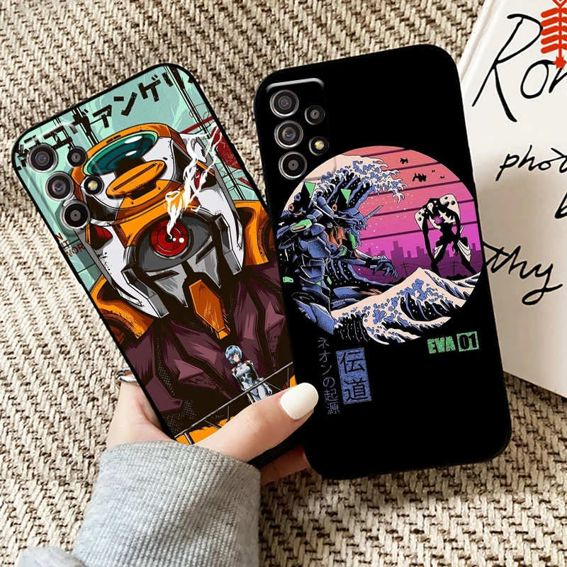 

Neon Genesis Evangelion EVA Case For Samsung Galaxy A11 A12 A21 A21S A22 A30 A31 A32 A50 A51 A52 A70 A71 A72 5G Phone Case TPU