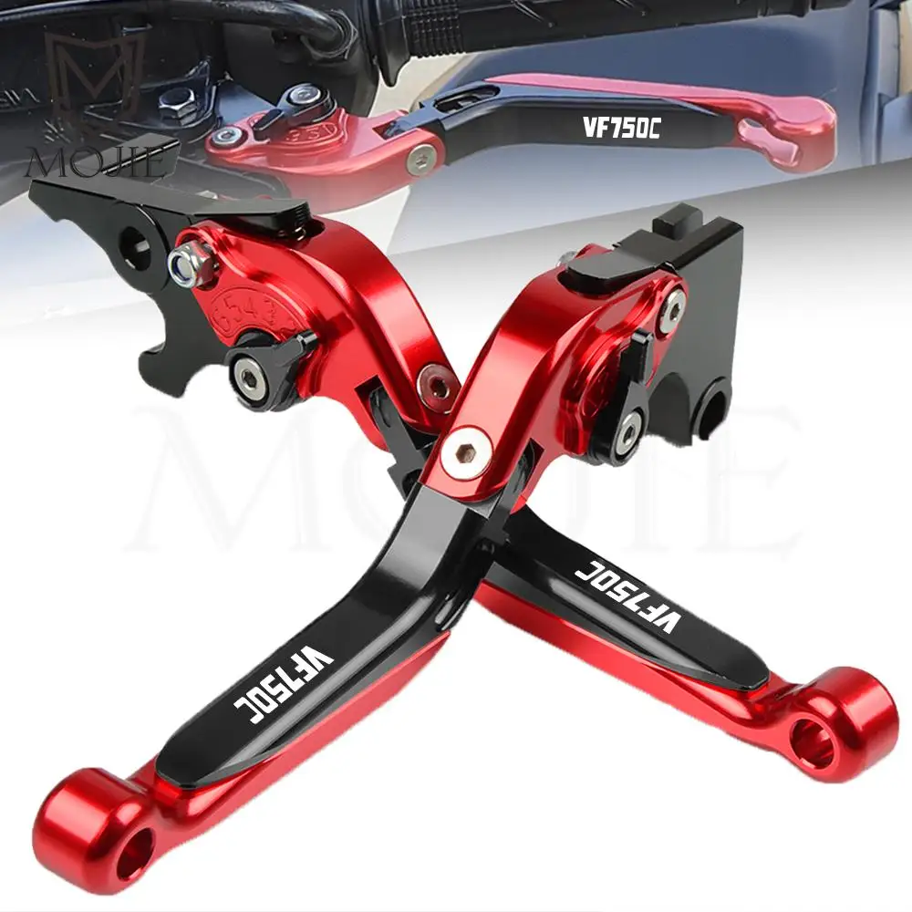 

For HONDA VF750C VF 750 C CD CD2 1994-2003 1995 1996 1997 1998 CNC Motorcycle Accessories Extendable Brake Handle Clutch Levers