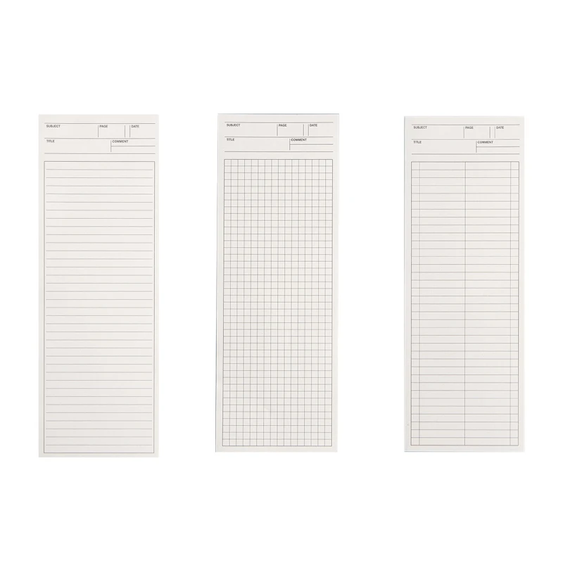 

Long Memo Pads To-do List Notepad for Kids Teens Reader Office Coworker 50 Pages