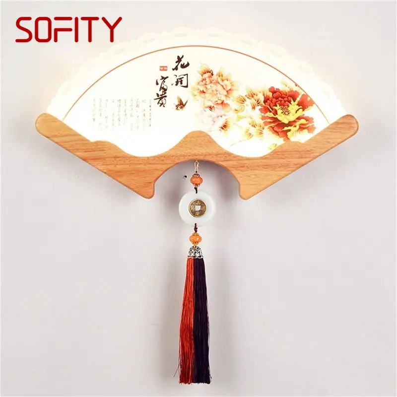 

TEMAR Wall Lights Contemporary Creative Indoor LED Sconces Fan Shape Lamps For Home Corridor Study
