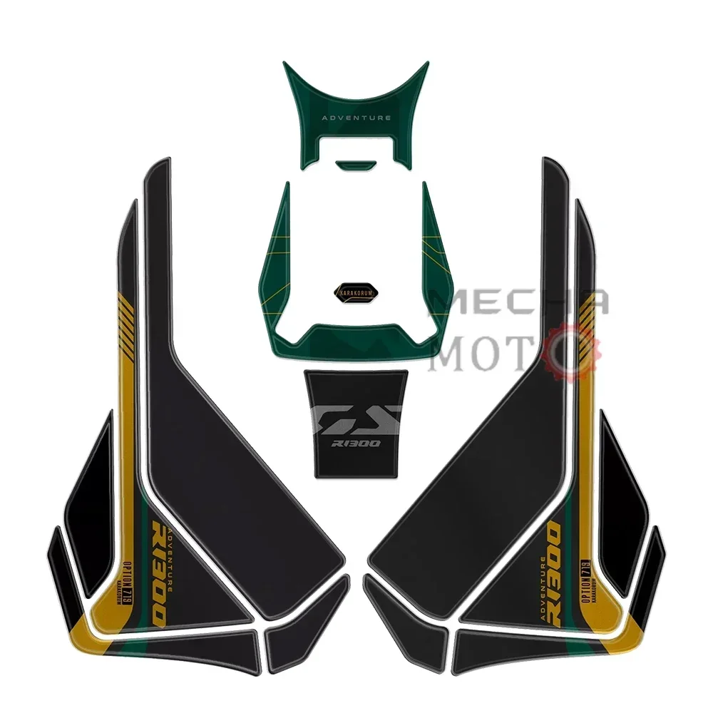 

Аксессуары для мотоциклов r 1300 gsa, комбинированная накладка на бак, 3D наклейка из смолы, комплект наклеек для BMW R 1300 GS Adventure 2025