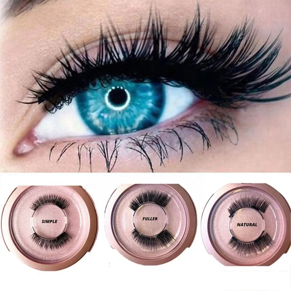 

For Women 3D Faux Mink Magnetic Lashes Wispy Magnetic Eye Suit Makeup Wholesal With Tweezer False And Lash EyeLiner Eyelash O5X7