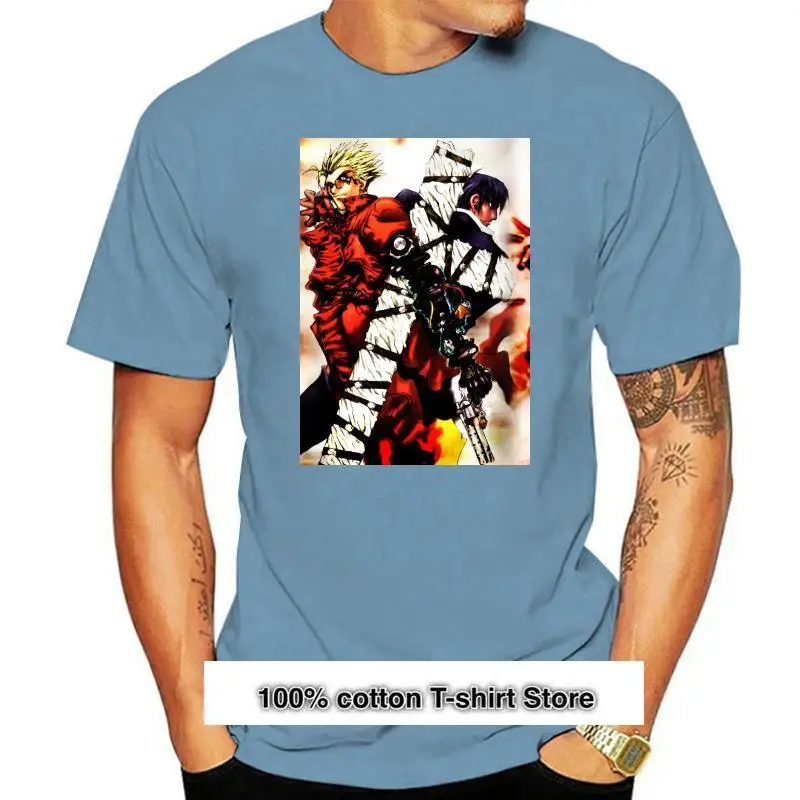 

Camiseta de манга de Anime Trigun, moda 2020