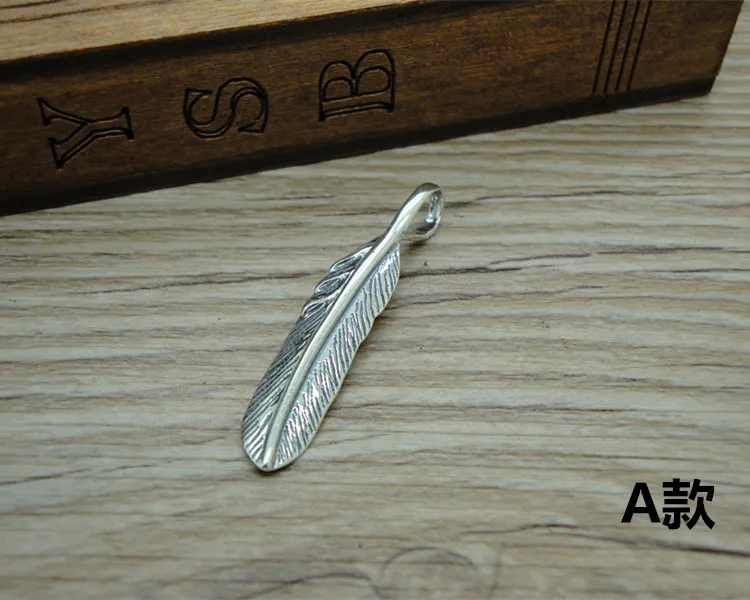 Мужское ожерелье с перьями в стиле панк