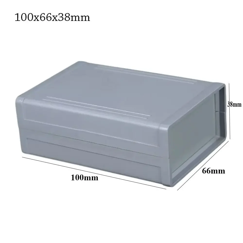 

Пластиковый бокс для электронных проектов серого цвета