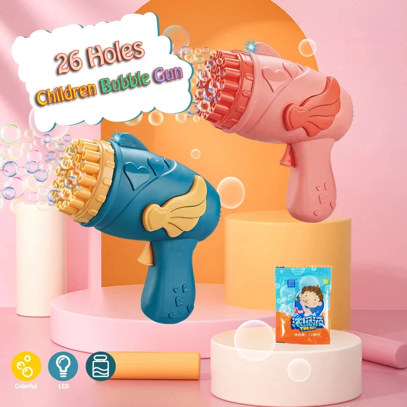 

Toy Bubble Cameras Large Soap Bubbles Solution Fidget Toys for Kids From 0 Water Gun Bead Throwing Beads Weapon Machine Bazooka