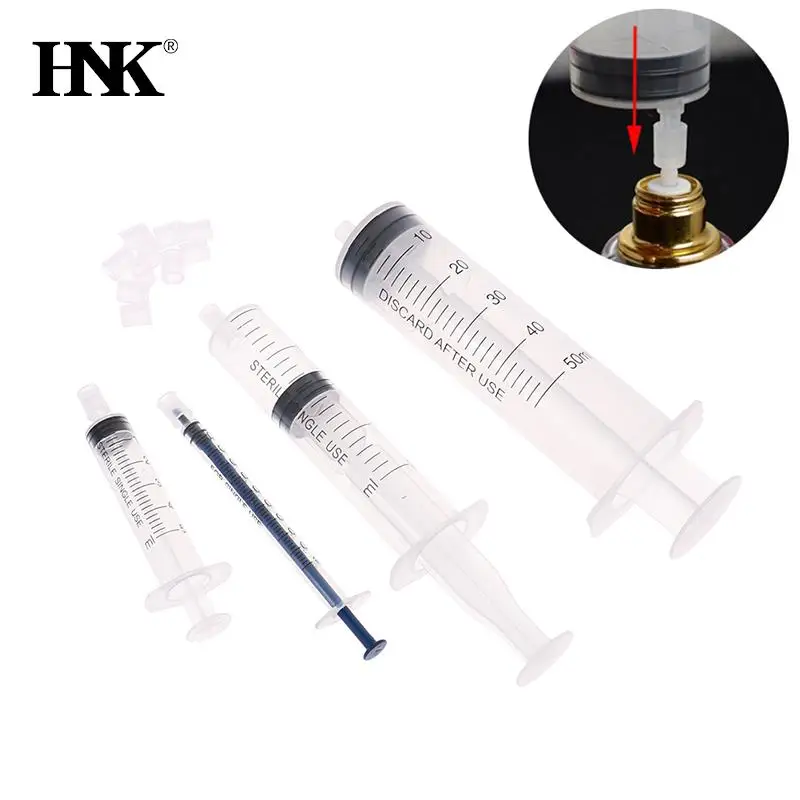 

1set 1/5/20/50ml Syringe Perfume Dispenser Tools Refill Perfume Syringe Cosmetic for Refillable Bottle Quantitative Dispensing