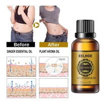 ginger slimming essential oil fat burning thin leg waist slim massage oil firm body care beauty health fast lose weight products