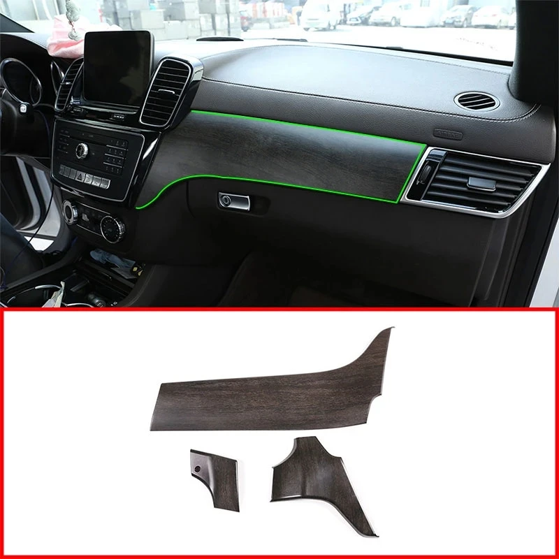 

For Mercedes Benz GLE GLS 2012-2019 Car ABS Interior ABS Center Console Decorative Panel Cover Trim Accessories Left Hand Drive