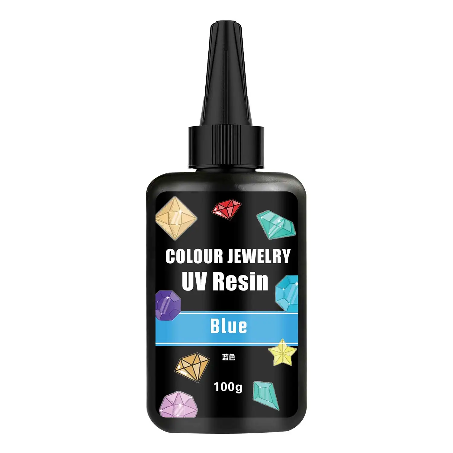 

УФ-клей для смолы, 100 мл, 30 цветов