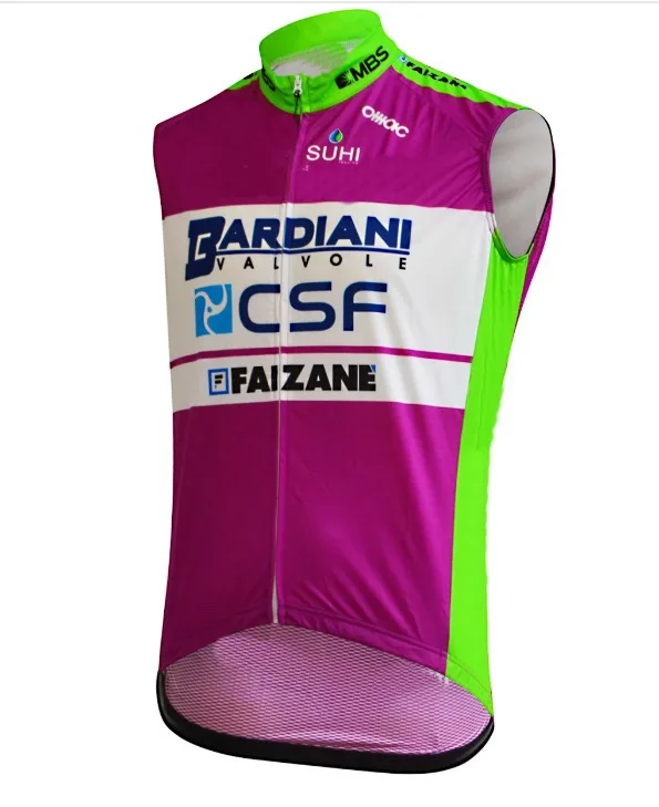 

2020 BARDIANI CSF FAIZANE Team Summer Sleeveless Cycling Vest Mtb Clothing Bicycle Maillot Ciclismo Bike Clothes