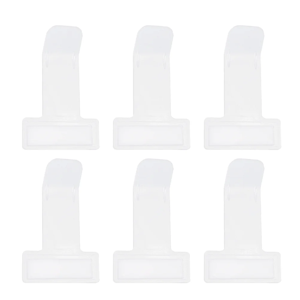 

6Pcs Ticket Holders Bill Transparent Ticket Holder Clips Ticket Folders Ticket Clips for Car