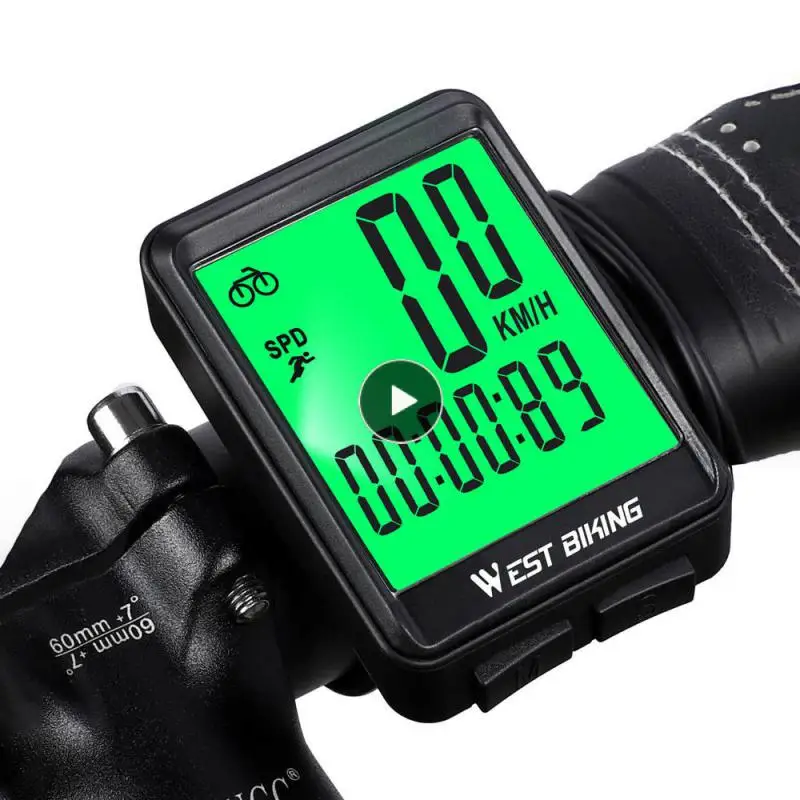 

Waterproof Bike Computer With LCD Digital Display Bicycle Odometer Speedometer Cycling Wired Stopwatch Motorcycle Accessories