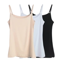 women top camisoles female girl summer sexy strap cotton sleeveless thin camisole vest fashion simple all match t shirt lingerie