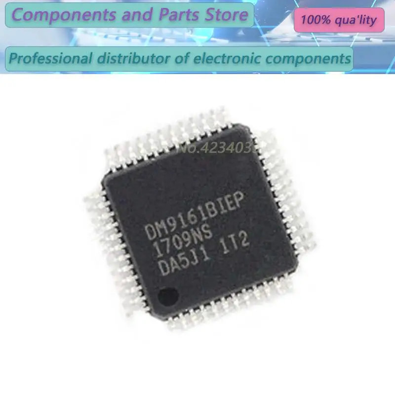 

10 шт. DM9161BIEP DM9161BI DM9161 QFP-48 new100% DM9 161BIEP