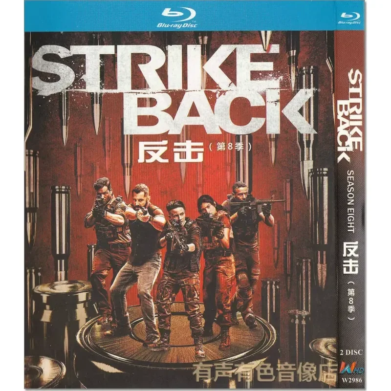 Бесплатная доставка. Оригинальный американский телесериал «Action Shootout: Counterattack», сезоны 1-8, высокое разрешение, BD Blu-ray, 15 дисков. (art.: 3920daba6f65d) - 3920daba6f65d
