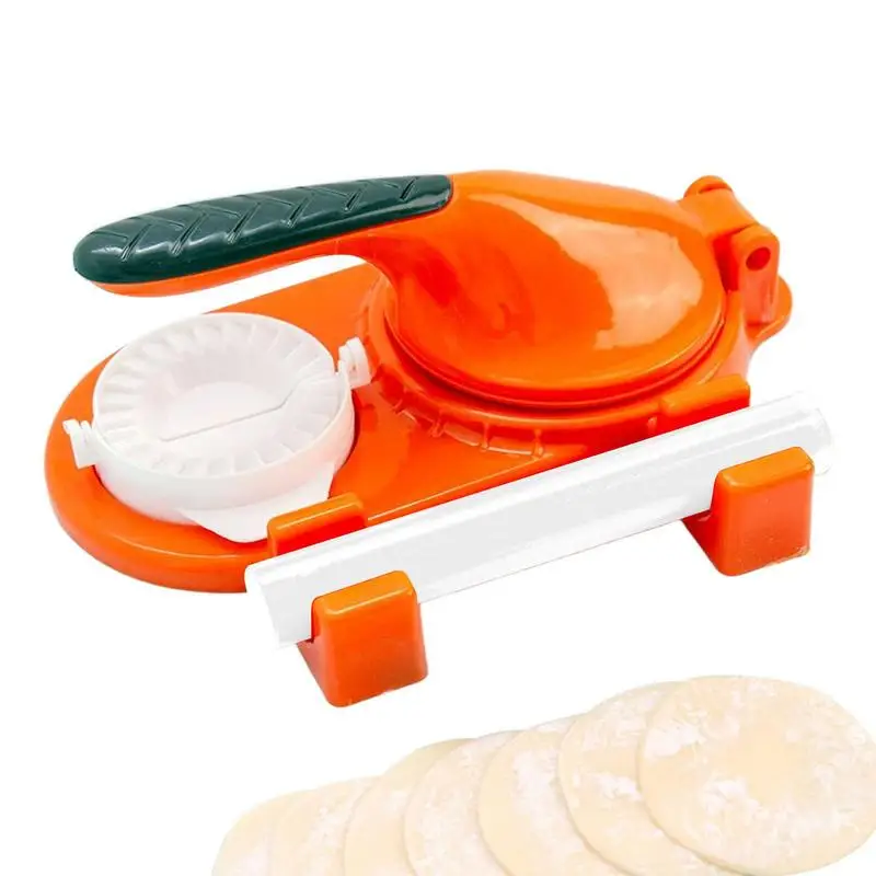 

2 In 1 Dumpling Mold Press Ergonomic Dumpling Skin Mold Kitchen Dumplings Making Tool Press Dumpling Skin Maker Empanadas