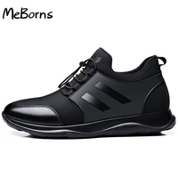 high quality stealth heighten sneakers men fashion breathable comfortable sports casual shoes male slow shock walking shoes