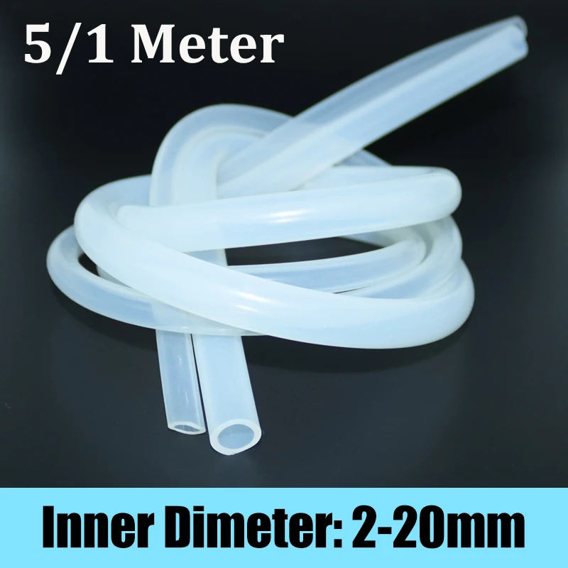 

Прозрачная силиконовая трубка 1/5 метра