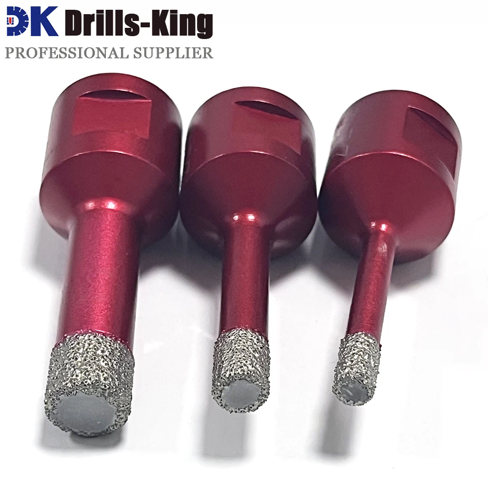 Пила Алмазная для отверстий алмазная корона с резьбой М14 6/8/10/12 мм фарфоровой