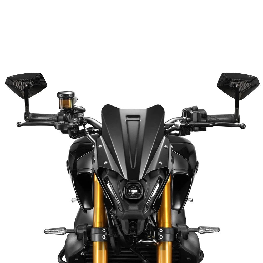 Фото Зеркала заднего вида EMARK для мотоциклов Yamaha MT07 (2013-2024), MT09 (2013-2020), MT10, XSR700, XSR900 (2016-2021), FZ6, XJ6, FZ07, FZ09, FZ10 №2