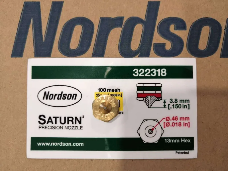 Nordson Nuoxin горячего расплава клейкая машина одно отверстие прямое сопло BR 322318