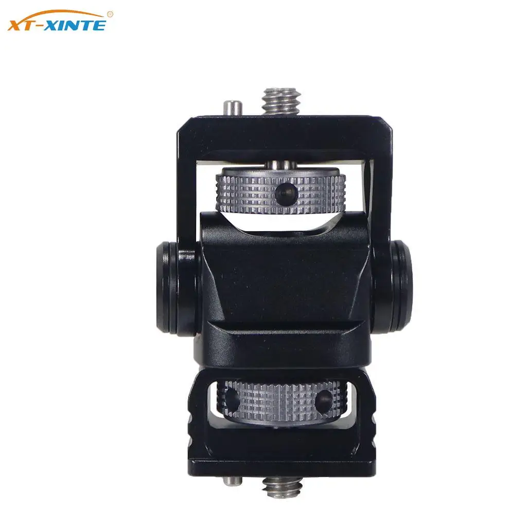 Крепление EVF для монитора, регулируемое от 1/4 до 3/8 дюйма, с винтом 1/4 до 1/4, с установочными штифтами ARRI для DSLR-камеры, видеомикрофона, вспышки