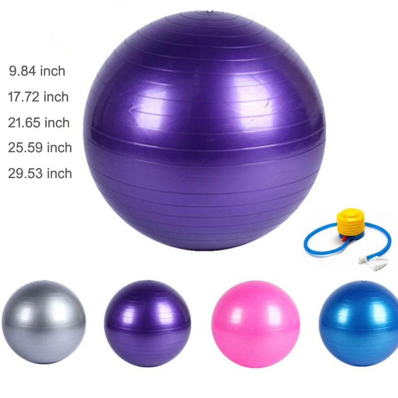 

Sport Yoga Ball Different Size Exercise Gymnastic Fitness Pilates Ball Training Balls Big Yoga Balls