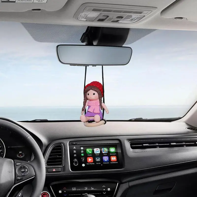 Подвеска-качели на зеркало заднего вида полимерные висячие украшения для