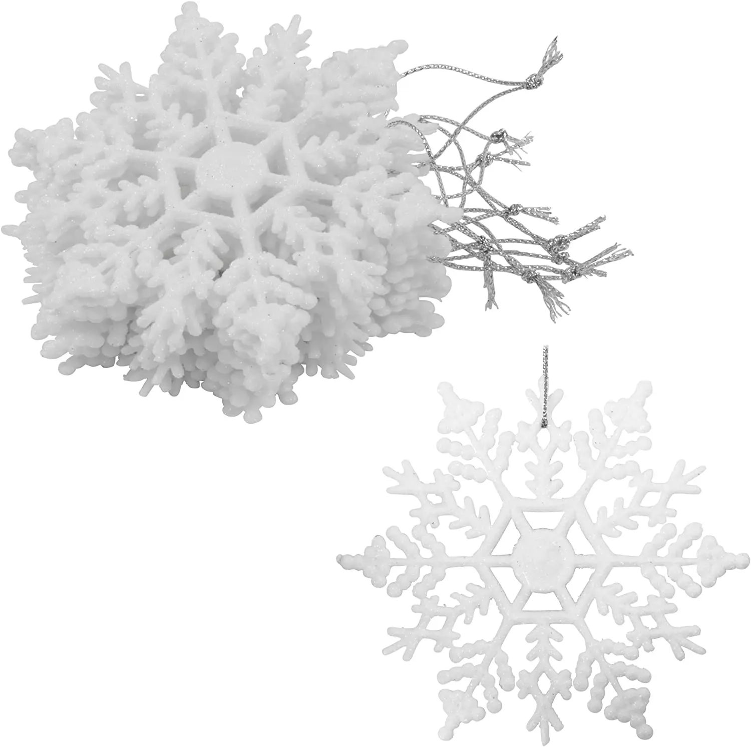 

12 шт. 10 см Пластиковые Золотые искусственные снежинки, рождественские украшения, подвеска, Рождественская елка, декоративные элементы