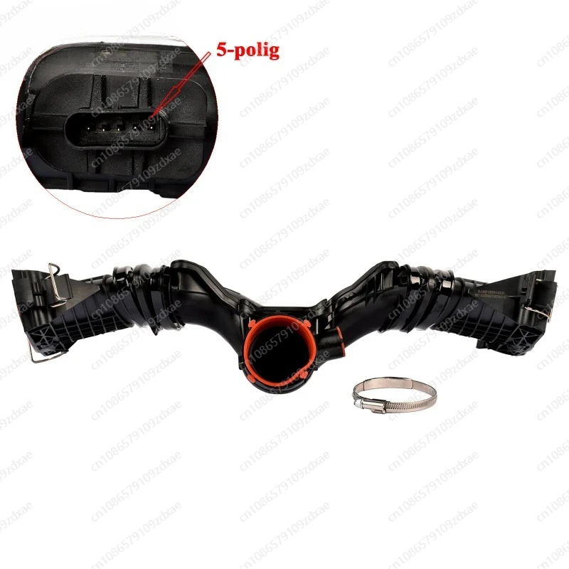 OEM 6420902242 A 5-контактный датчик воздушной массы со шлангом для Mercedes-Benz GL350 ML350 X-Klasse 470