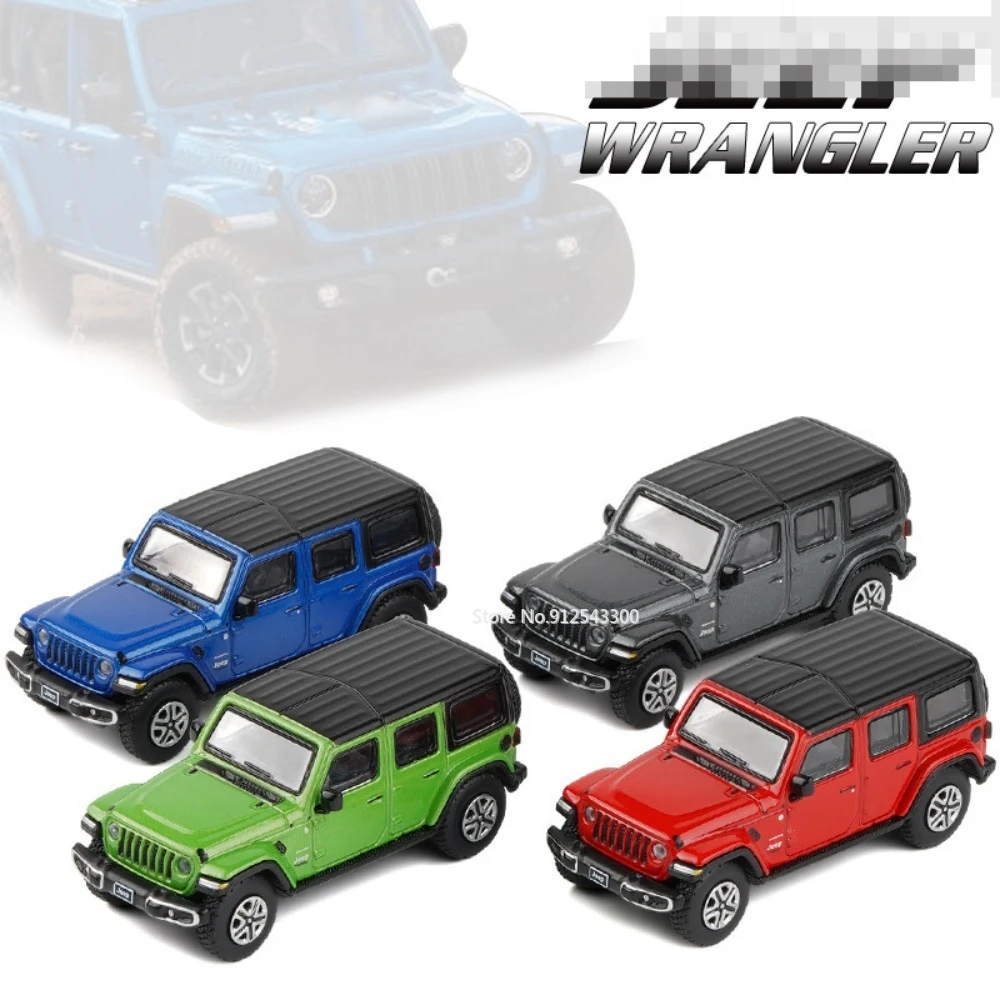 

1/64 Wrangler Sahara Mini Model Car Toy All Alloy Diecast Static Model Collection Toy for Boy Birthday Gift Room Decoration
