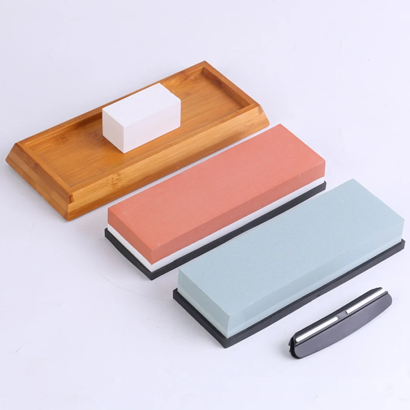 

2-IN-1 Professional Knives Sharpener Whetstone Grinding Stones Knife Sharpening Stones 1000 6000 Grit Sharpener Kitchen Tool