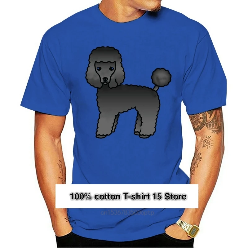

Hombres Camiseta de манга corta negro juguete de perro lindo ilustrde Мультяшные T camisa Women camiseta