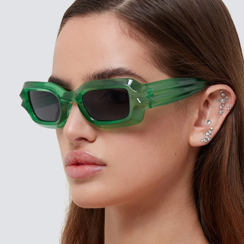 

2022 Trend Square Sunglasses Women Men Vintage Rectangle Sun Glasses Luxury Designer Sunglasses Ladies Shades Gafas De Sol Mujer